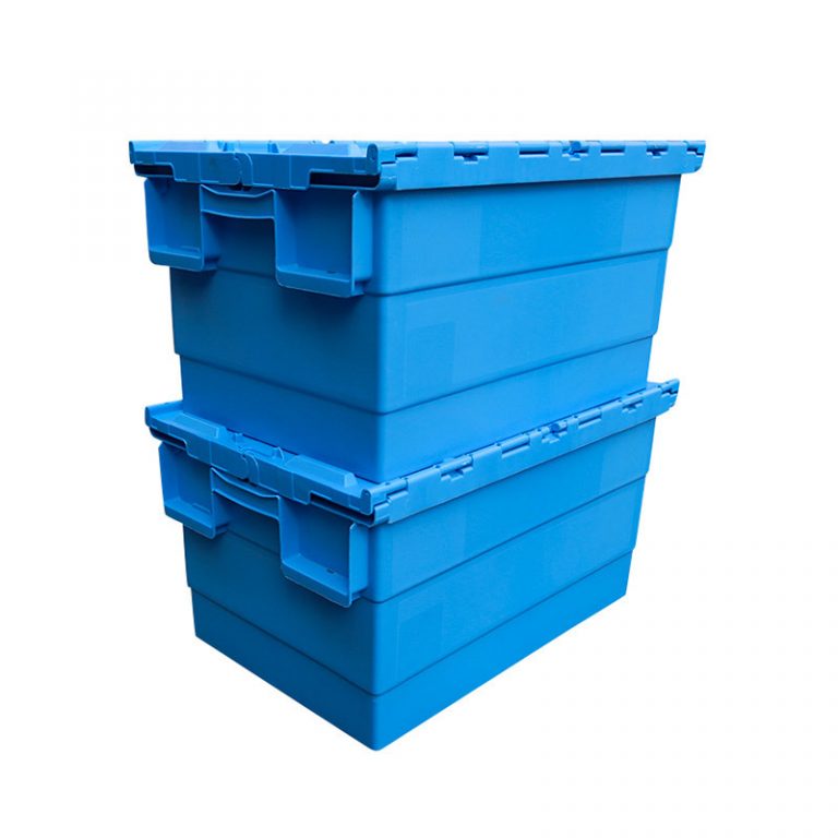 large plastic crate with lid - Rolling crates