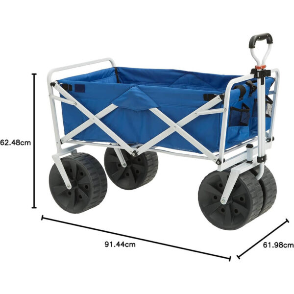 heavy duty folding wagon cart